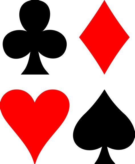Printable Playing Card Symbols